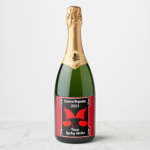 Étiquettes Pour Bouteilles De Vin Mousseux Cowes île de Wight Yacht Regatta
