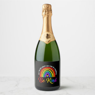 Étiquettes Pour Bouteilles De Vin Mousseux Dans Un Monde Où Vous Pouvez Être N'Importe Quoi,