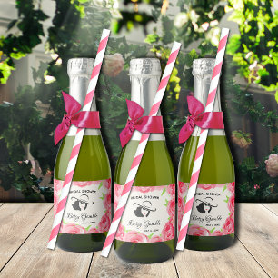 Étiquettes Pour Bouteilles De Vin Mousseux Derby Fête des mariées Mini Étiquettes de vin mous