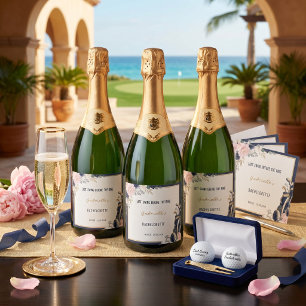 Étiquettes Pour Bouteilles De Vin Mousseux Dernier Swing avant l'enterrement de vie de jeune