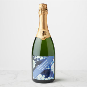 Étiquettes Pour Bouteilles De Vin Mousseux Dix-huitième anniversaire du Mariage