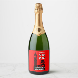 Étiquettes Pour Bouteilles De Vin Mousseux Dons de citoyenneté britannique