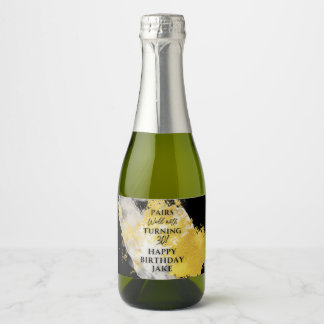 Étiquettes Pour Bouteilles De Vin Mousseux Ensemble d'étiquettes pour aliments et boissons