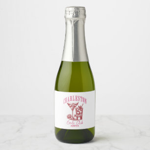 Étiquettes Pour Bouteilles De Vin Mousseux enterrement de vie de jeune fille à Charleston