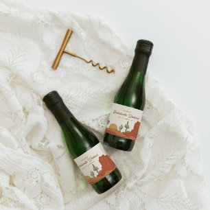 Étiquettes Pour Bouteilles De Vin Mousseux Enterrement de vie de jeune fille sur le thème du