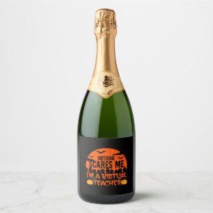 Étiquettes Pour Bouteilles De Vin Mousseux Funny Enseignant virtuel