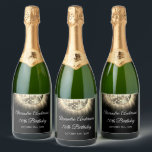 Étiquettes Pour Bouteilles De Vin Mousseux Gold 70th Birthday Party 70's Disco Ball<br><div class="desc">Augmentez votre 70e anniversaire avec notre Étiquette à vin Disco Ball Sparkling 70's Gold 70th Birthday Party 70. Ce étiquette saisit l'essence de l'ère de la discothèque, ce qui en fait le choix idéal pour un billard à thème rétro ou tout événement où vous voulez insuffler une touche de 'les...</div>