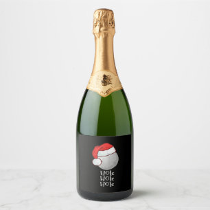 Étiquettes Pour Bouteilles De Vin Mousseux Golf Noël Cadeau Sport Funny Ball