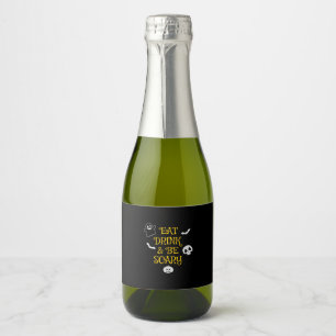 Étiquettes Pour Bouteilles De Vin Mousseux Halloween