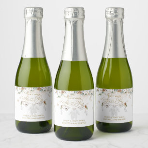 Étiquettes Pour Bouteilles De Vin Mousseux Hors De Froid Le Baby shower De Ligne Le Plus Clot