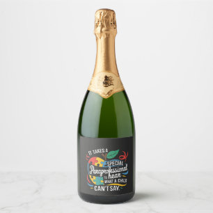 Étiquettes Pour Bouteilles De Vin Mousseux Il faut un paraprofessionnel pour entendre ce qu'u