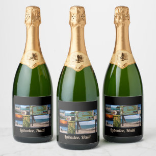 Étiquettes Pour Bouteilles De Vin Mousseux Labadee Haïti