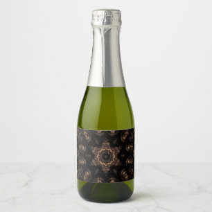 Étiquettes Pour Bouteilles De Vin Mousseux Mandala de l'âge de bronze
