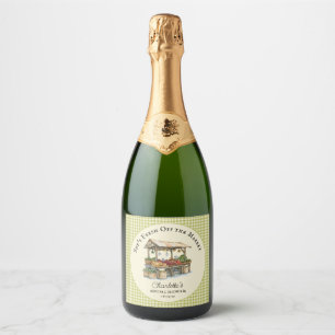 Étiquettes Pour Bouteilles De Vin Mousseux Marché de producteurs Fresh Off the Market Shower