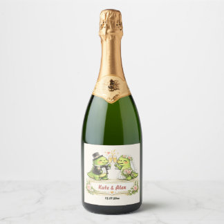 Étiquettes Pour Bouteilles De Vin Mousseux Mariage Drôle