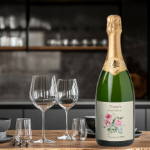 Mariage Vintage Rose Personnalisé