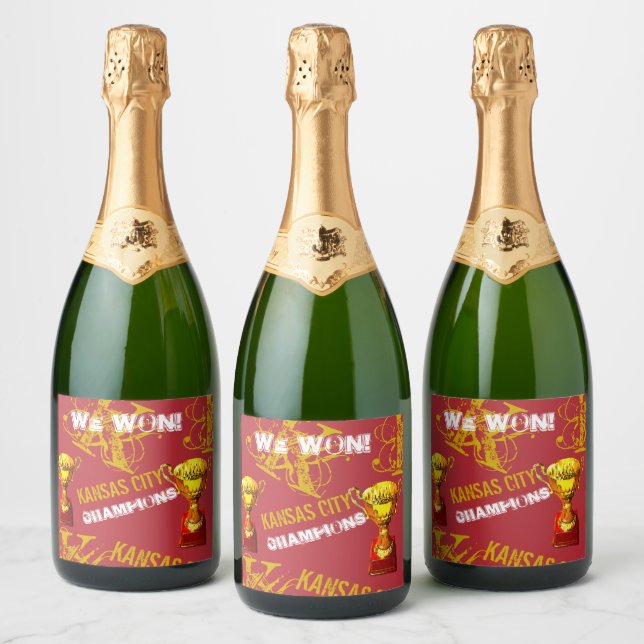 ÉTIQUETTES POUR BOUTEILLES DE VIN MOUSSEUX MISSOURI (Bouteilles)