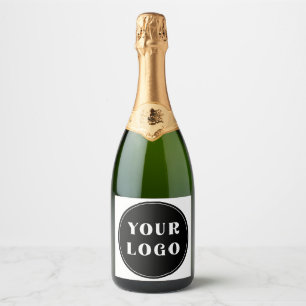 Étiquettes Pour Bouteilles De Vin Mousseux Moderne, Élégant, stylé, & Personnalisable