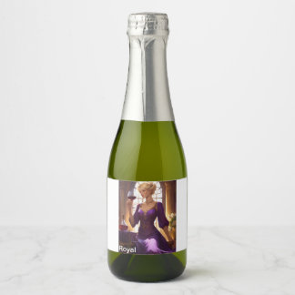Étiquettes Pour Bouteilles De Vin Mousseux Moisson d'or