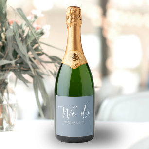 Étiquettes Pour Bouteilles De Vin Mousseux Nous faisons de la calligraphie moderne pour maria