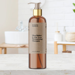 Étiquettes Pour Bouteilles De Vin Mousseux Papier Kraft look imperméable cosmétique bouteille