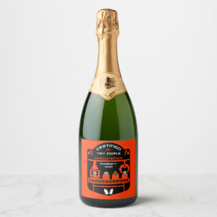 Étiquettes Pour Bouteilles De Vin Mousseux PédiatreMédecin Merci Cadeau