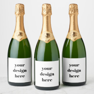 Étiquettes Pour Bouteilles De Vin Mousseux Personnaliser ou Customiser