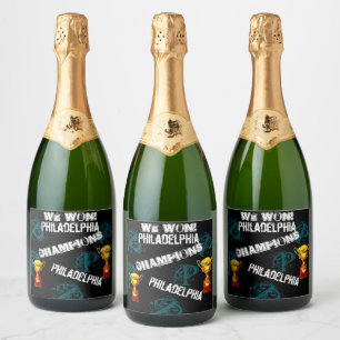 ÉTIQUETTES POUR BOUTEILLES DE VIN MOUSSEUX PHILADELPHIE