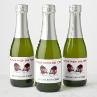 Pop Me When She Pops, Red Baby Baskets