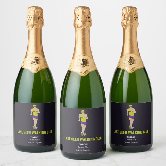 Étiquettes Pour Bouteilles De Vin Mousseux Randonnée (Bouteilles)