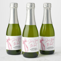 Rose Pâle Ruban Elle Attache le Nœud Réception de 