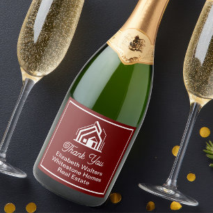 Étiquettes Pour Bouteilles De Vin Mousseux Société Immobilière de Bourgogne Realtor Personnal