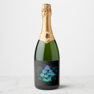 Étiquettes Pour Bouteilles De Vin Mousseux Tabourets dans Bushes