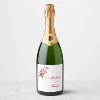 Étiquettes Pour Bouteilles De Vin Mousseux Wedding
