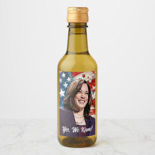 Étiquettes Pour Bouteilles De Vin Oui, Nous Kam ! Kamala Harris 2024 pour le prési