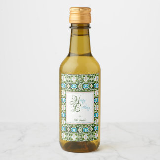 Étiquettes Pour Bouteilles De Vin Zoe Anniversaire