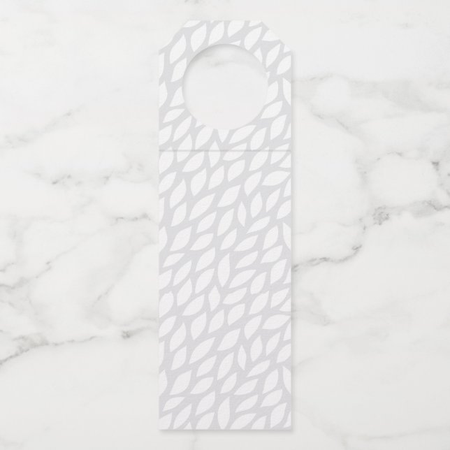 Étiquettes Pour Bouteilles feuille d'arbre (Devant)