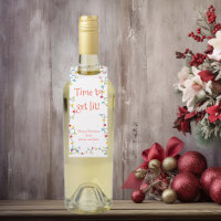 Il est temps d'obtenir Lit Funny Holiday Bottle