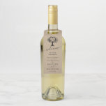 Étiquettes Pour Bouteilles La collection Rustic Heart Tree Mariage<br><div class="desc">Célébrez dans le style avec ces cintres design et très tendance de bouteilles de vin mariage. Ce design est facile à personnaliser avec votre libellé d'événement spécial et vos invités seront ravis quand ils verront ces fabuleux cintres de bouteilles.</div>