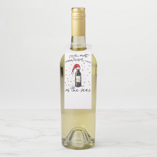 Étiquettes Pour Bouteilles Le vin le plus merveilleux de l'année