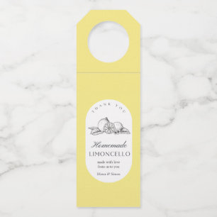 Étiquettes Pour Bouteilles Limoncello Mariage moderne et tendance