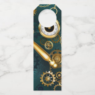 Étiquettes Pour Bouteilles Loupe en style Steampunk