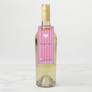 Étiquettes Pour Bouteilles Mariée & CO Sois Fabuleuse Fête de Remise de Cadea