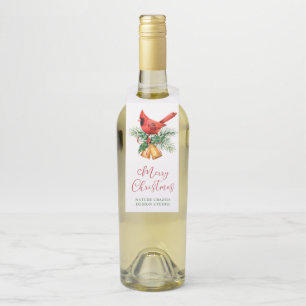 Étiquettes Pour Bouteilles Noël de la Compagnie Cardinale