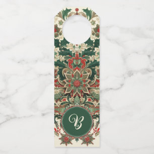 Étiquettes Pour Bouteilles Noël Victorien/Classique/Vintage