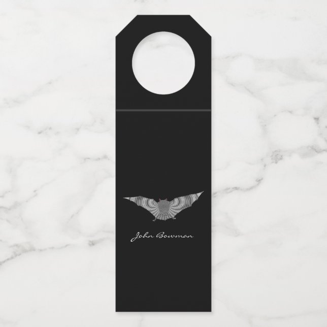 Étiquettes Pour Bouteilles Sonic Bat (Devant)