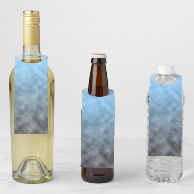 Étiquettes Pour Bouteilles Souffle des glaciers (En situation)