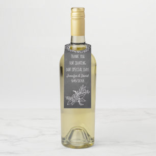Étiquettes Pour Bouteilles Tag de la bouteille de vin préférée