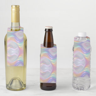 Étiquettes Pour Bouteilles Vagues de Lumière