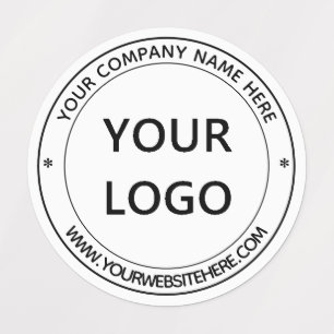 Étiquettes Promotion du logo d'entreprise personnalisé Timbr